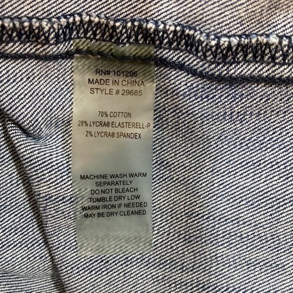 🍄 Soft Surroundings Metro Denim Leggings - Picture 5 of 10